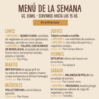 Plan semanal x5 menu 1