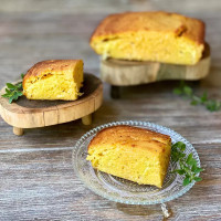 Sopa paraguaya porción