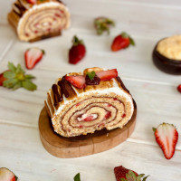 Pionono de frutilla