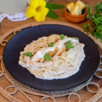 Fetuccini con salsa alfredo