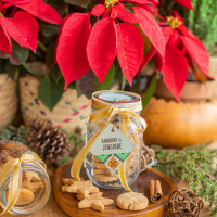 Karukukis de jengibre frasco