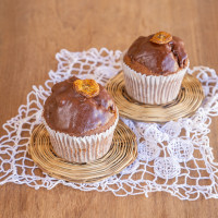 Muffins banana chocolate algarrobo 100 gr