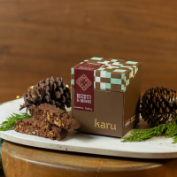Biscotti de brownie caja