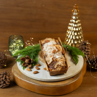 Budin panettone praline turron 350gr