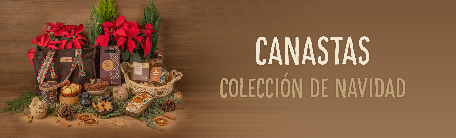 canastas de navidad Karu